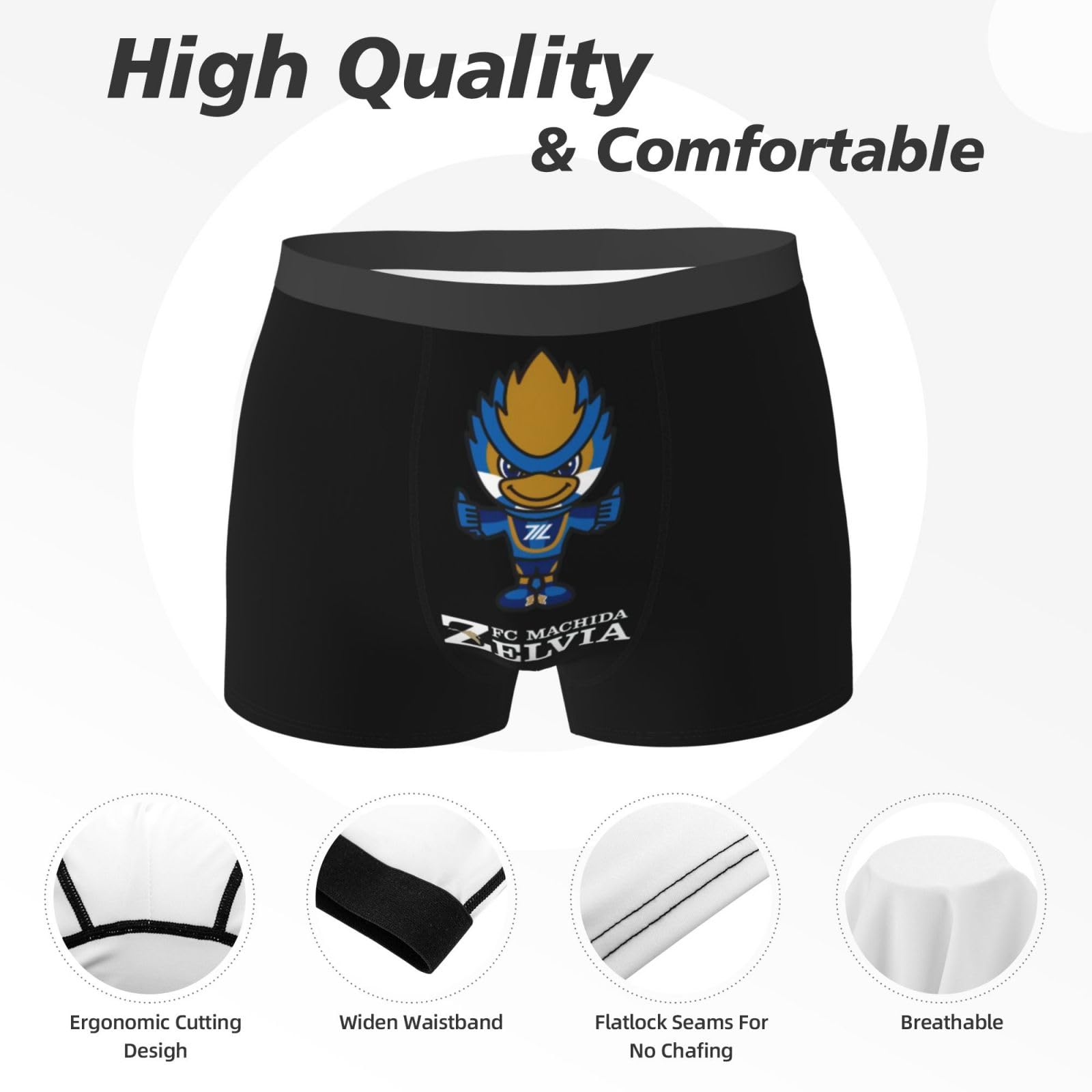 Amazon.co.jp: ボクサーパンツ メンズ Fc町田ゼルビア 下着 前閉じ